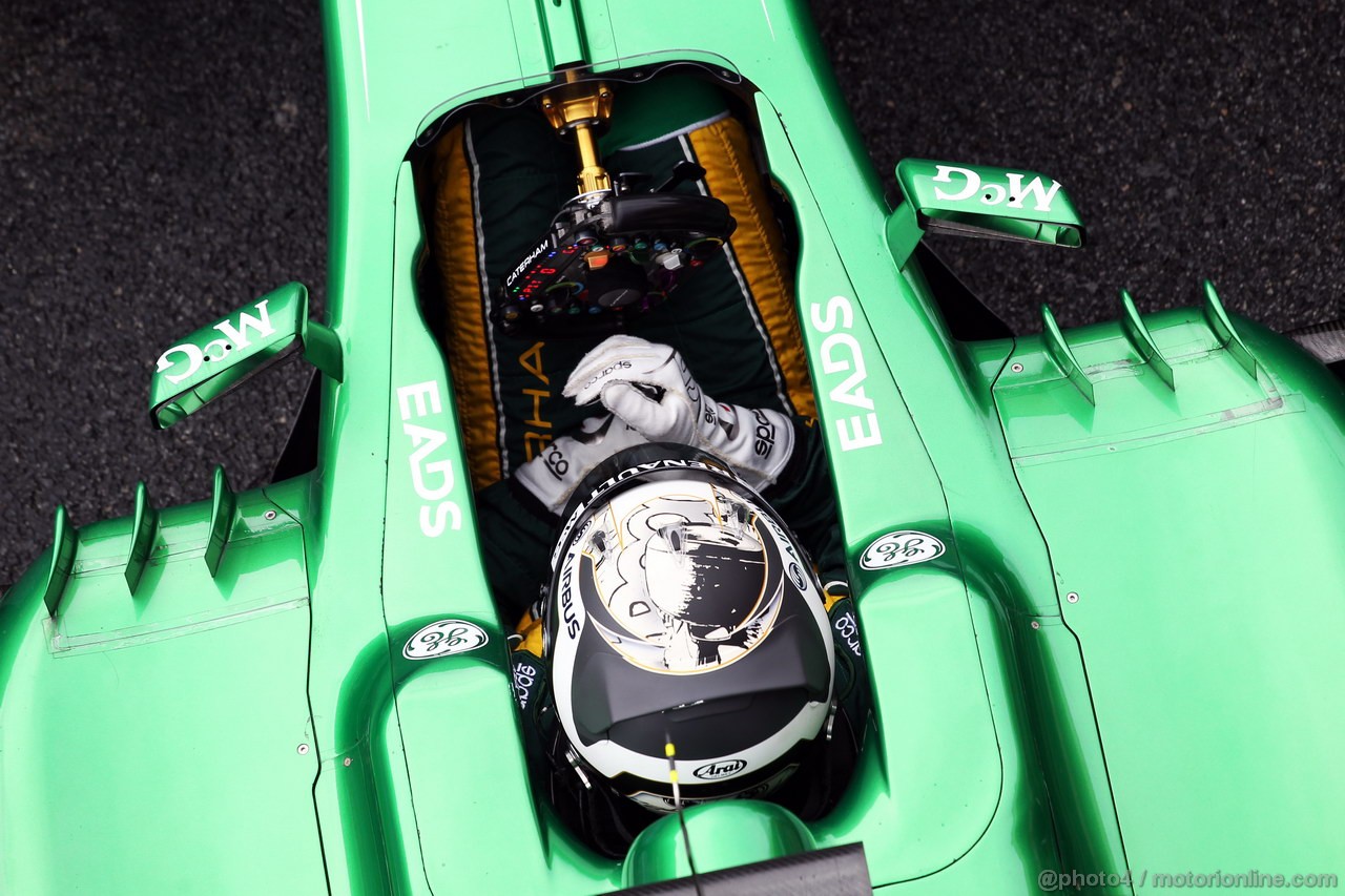 BARCELONA TEST MARZO 2013, Giedo van der Garde (NLD) Caterham CT03.
01.03.2013. 