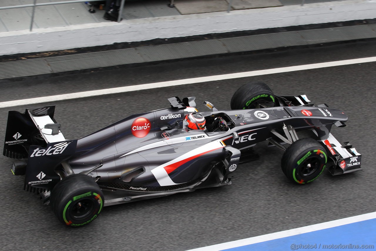 BARCELONA TEST MARZO 2013, Nico Hulkenberg (GER) Sauber C32.
01.03.2013. 