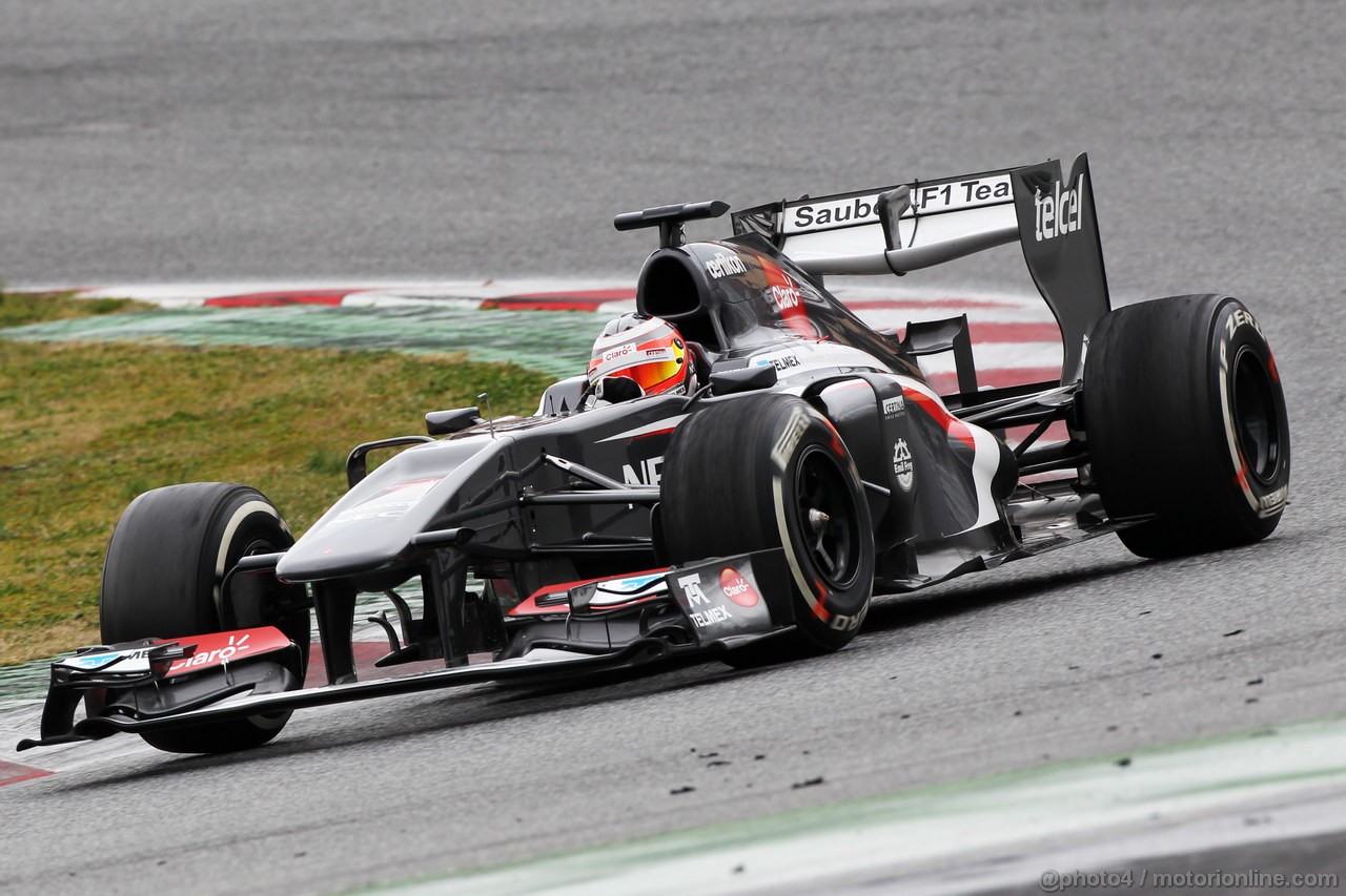 BARCELONA TEST MARZO 2013, Nico Hulkenberg (GER) Sauber C32.
01.03.2013. 