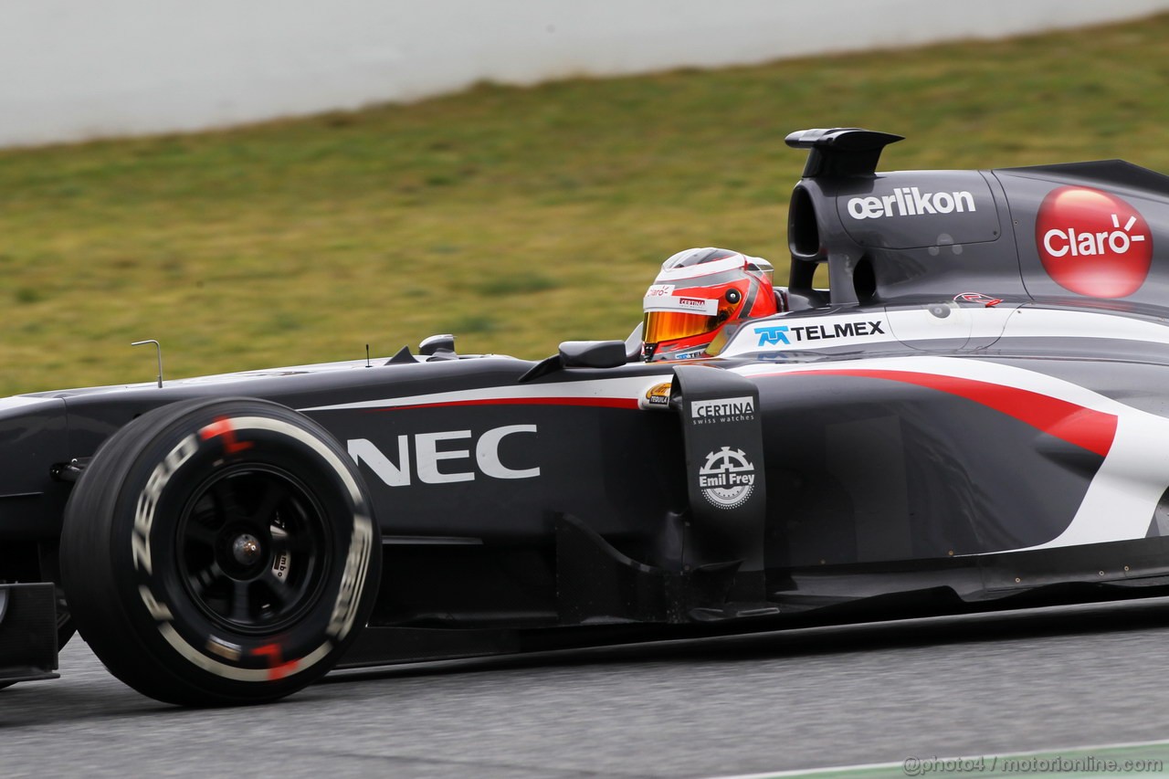 BARCELONA TEST MARZO 2013, Nico Hulkenberg (GER) Sauber C32.
01.03.2013. 