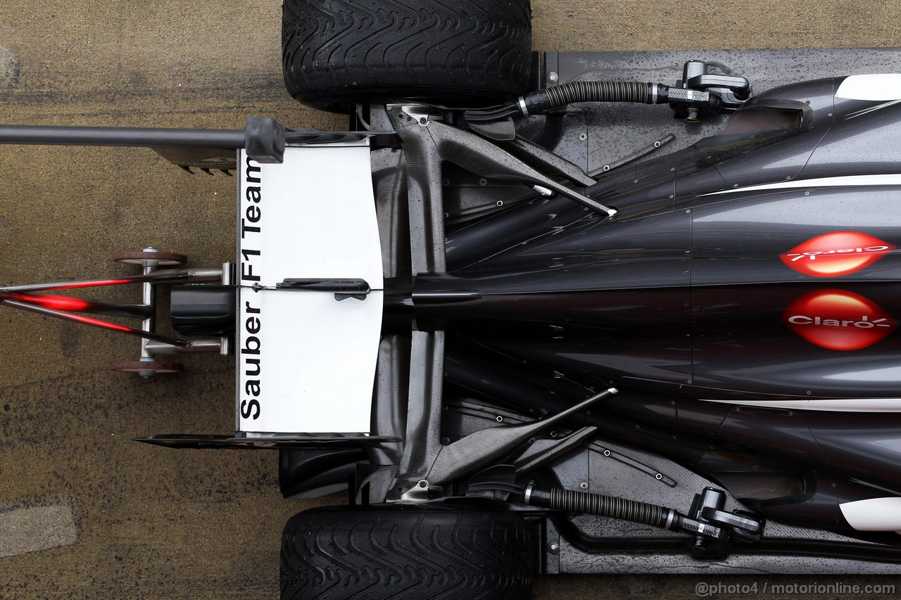 BARCELONA TEST MARZO 2013, Sauber C32 rear wing, rear suspension.
01.03.2013. 