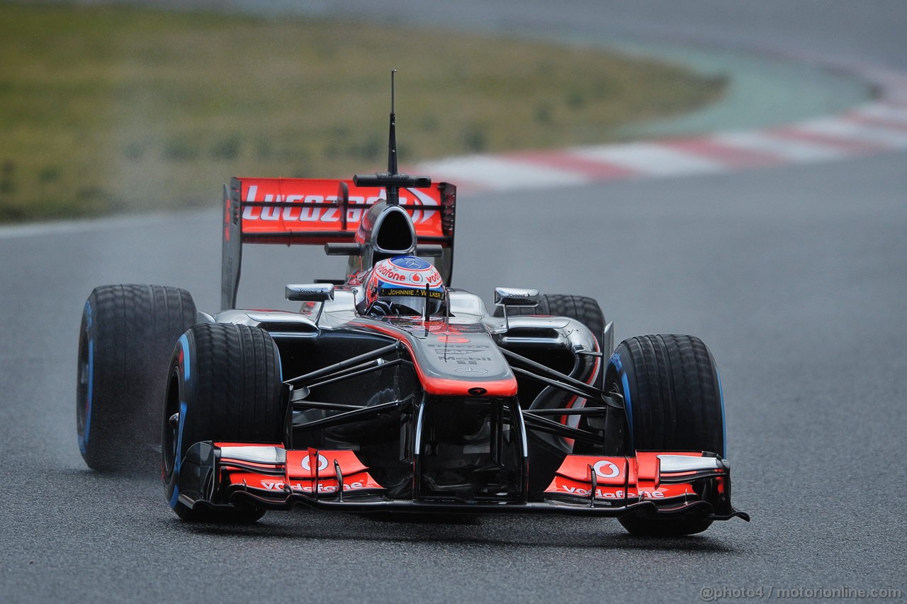 BARCELONA TEST MARZO 2013, Jenson Button (GBR) McLaren MP4-28.
01.03.2013. 