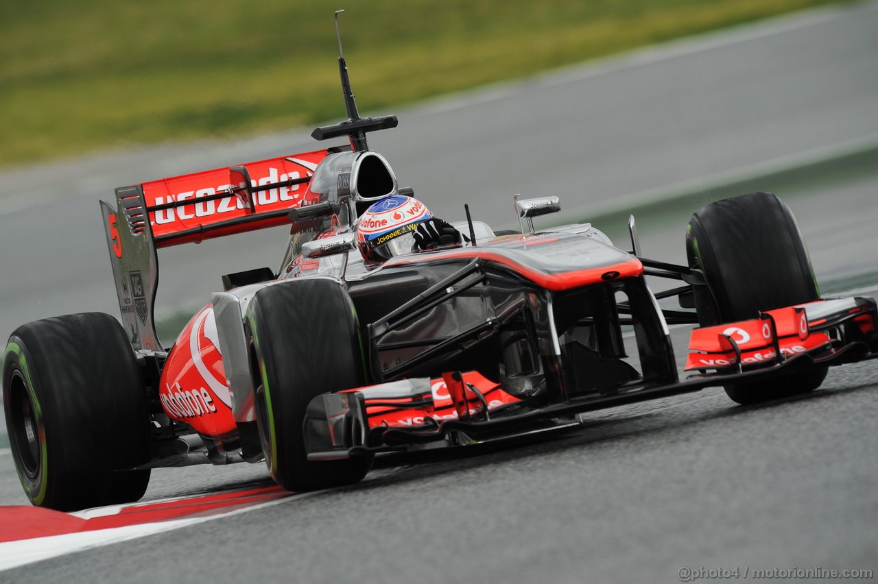 BARCELONA TEST MARZO 2013, Jenson Button (GBR) McLaren MP4-28.
01.03.2013. 