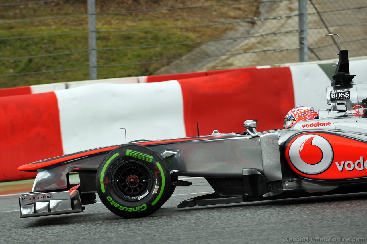 BARCELONA TEST MARZO 2013, Jenson Button (GBR) McLaren MP4-28.
01.03.2013. 