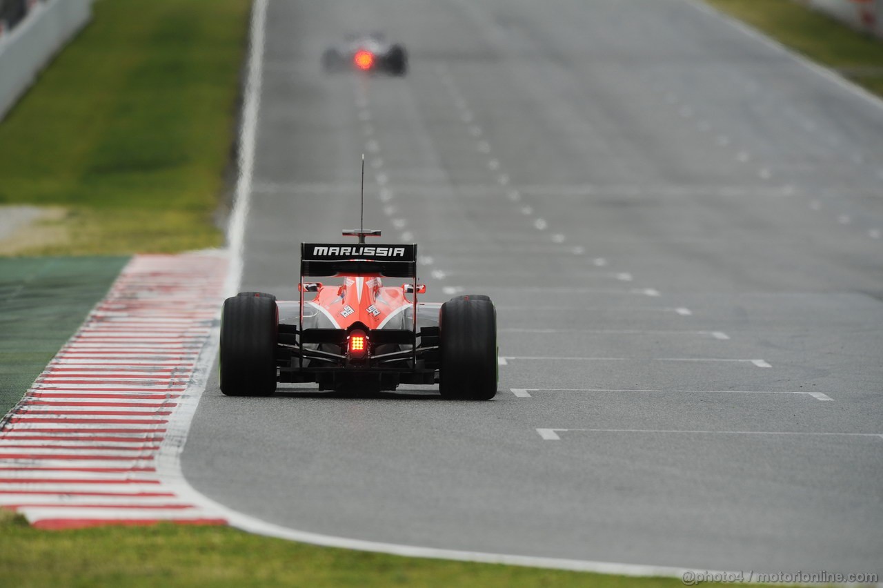 BARCELONA TEST MARZO 2013, Max Chilton (GBR) Marussia F1 Team MR02.
01.03.2013. 
