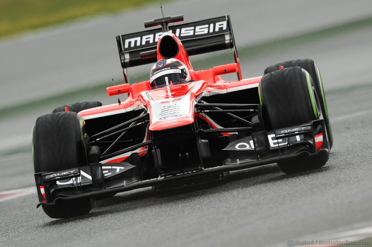 BARCELONA TEST MARZO 2013, Max Chilton (GBR) Marussia F1 Team MR02.
01.03.2013. 