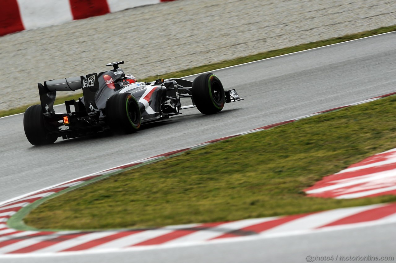 BARCELONA TEST MARZO 2013, Nico Hulkenberg (GER) Sauber C32.
01.03.2013. 