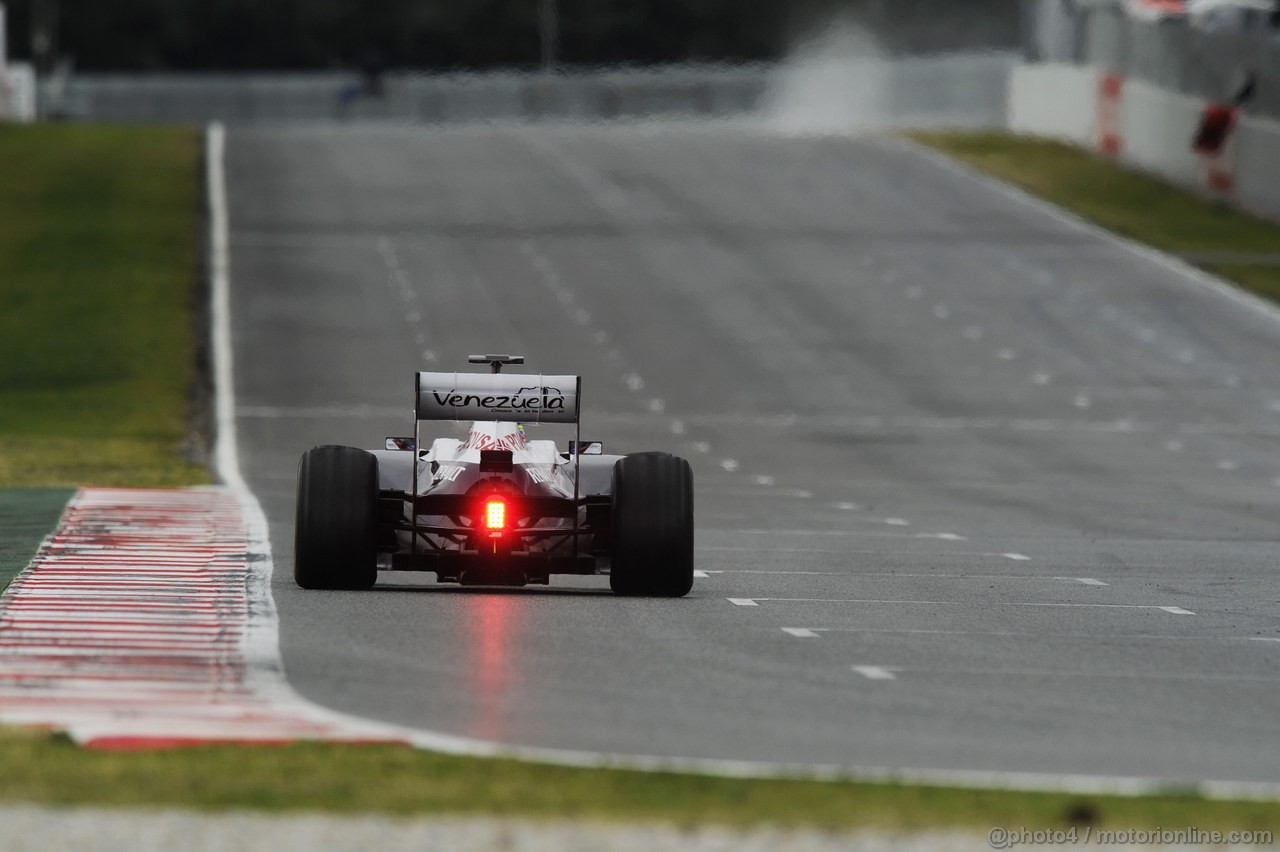 BARCELONA TEST MARZO 2013, Pastor Maldonado (VEN) Williams FW35.
01.03.2013. 