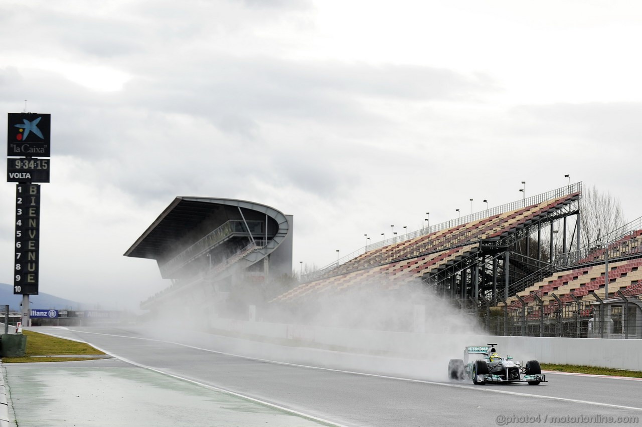 BARCELONA TEST MARZO 2013, Nico Rosberg (GER) Mercedes AMG F1 W04.
01.03.2013. 