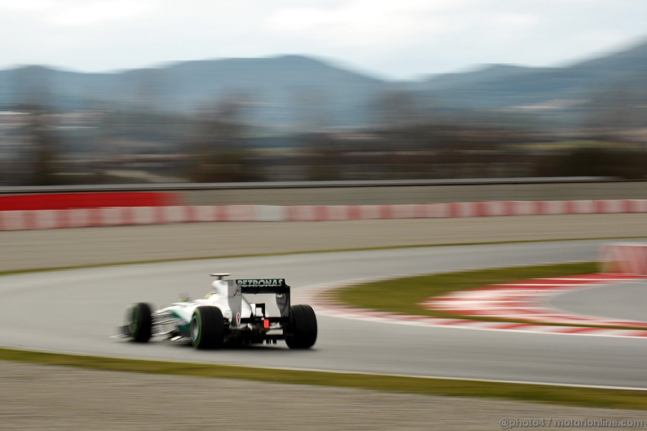 BARCELONA TEST MARZO 2013, Nico Rosberg (GER) Mercedes AMG F1 W04.
01.03.2013. 