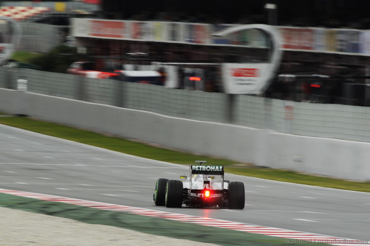 BARCELONA TEST MARZO 2013, Nico Rosberg (GER) Mercedes AMG F1 W04.
01.03.2013. 