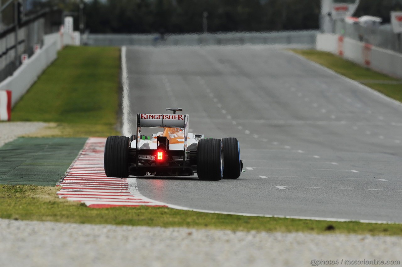 BARCELONA TEST MARZO 2013, Adrian Sutil (GER) Sahara Force India VJM06.
01.03.2013. 