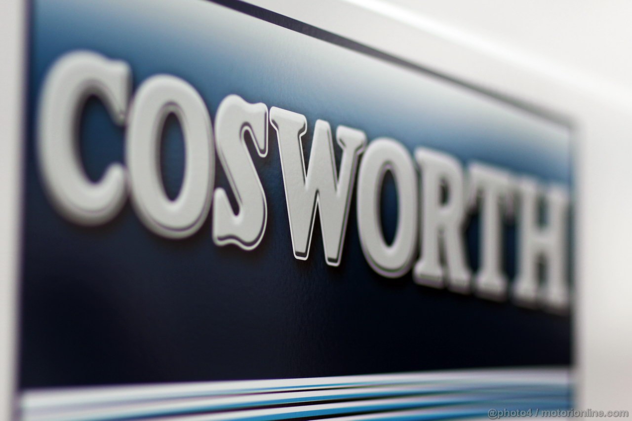 BARCELONA TEST MARZO 2013, Cosworth logo.
01.03.2013. 