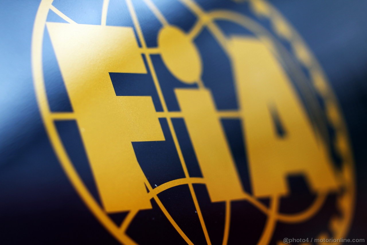 BARCELONA TEST MARZO 2013, FIA logo.
01.03.2013. 