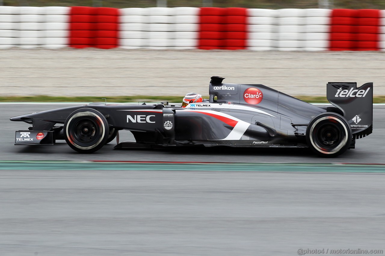 BARCELONA TEST MARZO 2013, Nico Hulkenberg (GER) Sauber C32.
01.03.2013. 