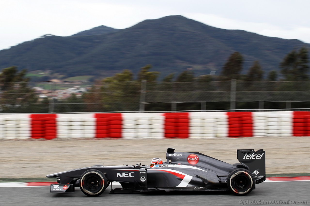 BARCELONA TEST MARZO 2013, Nico Hulkenberg (GER) Sauber C32.
01.03.2013. 