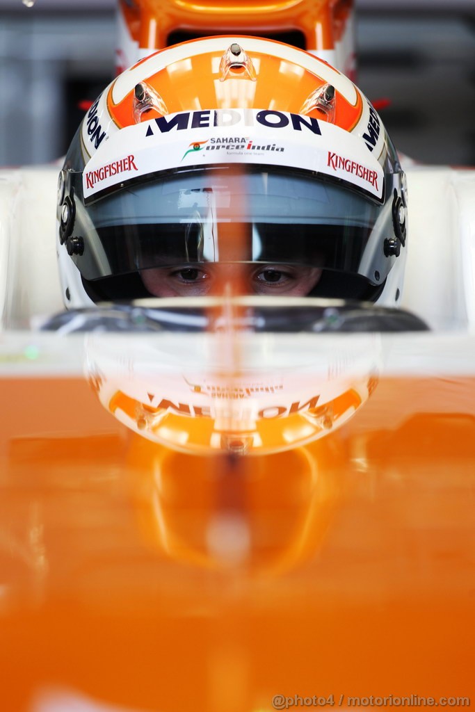 BARCELONA TEST MARZO 2013, Adrian Sutil (GER) Sahara Force India VJM06.
01.03.2013. 