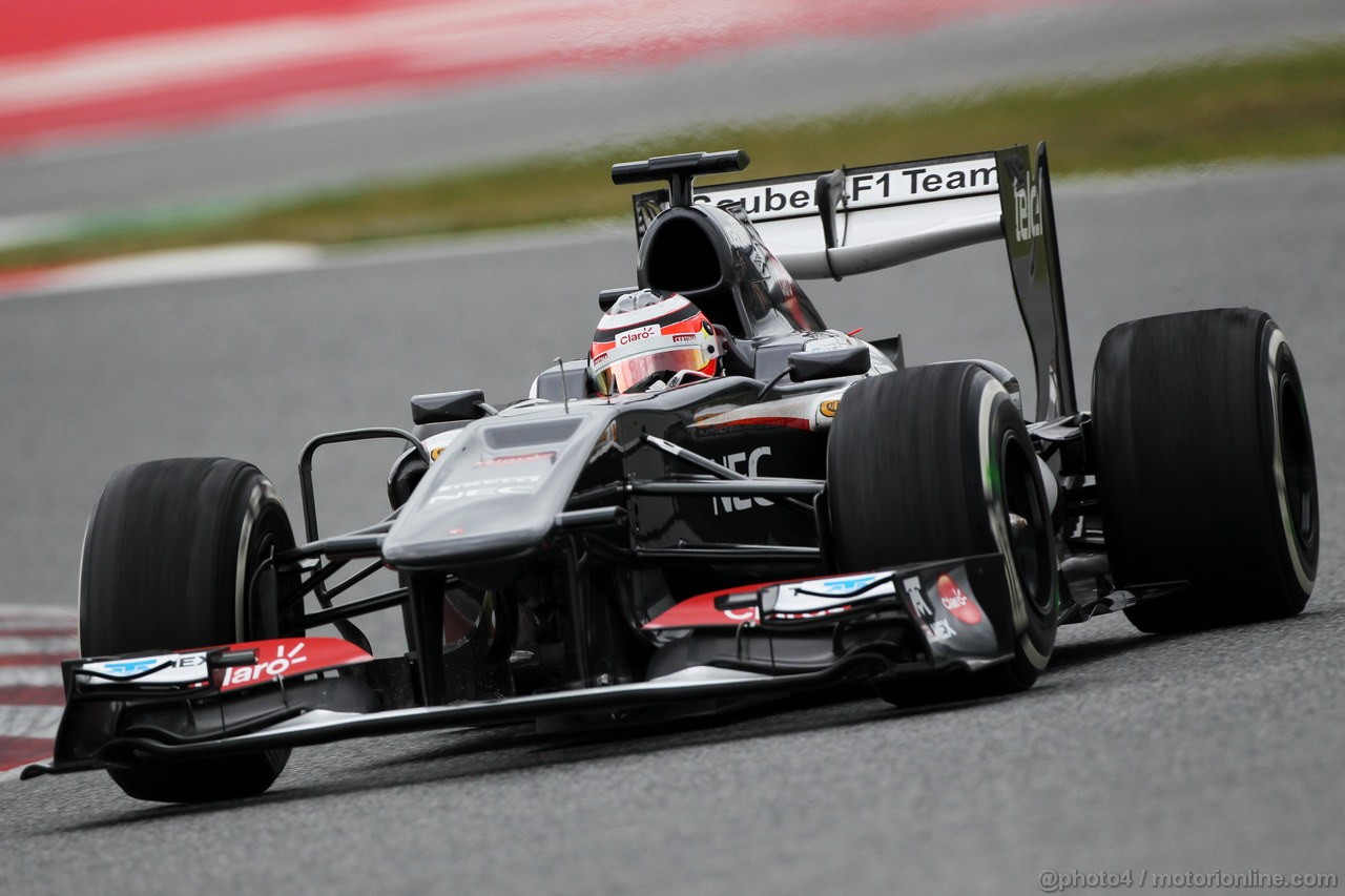 BARCELONA TEST MARZO 2013, Nico Hulkenberg (GER) Sauber C32.
01.03.2013. 