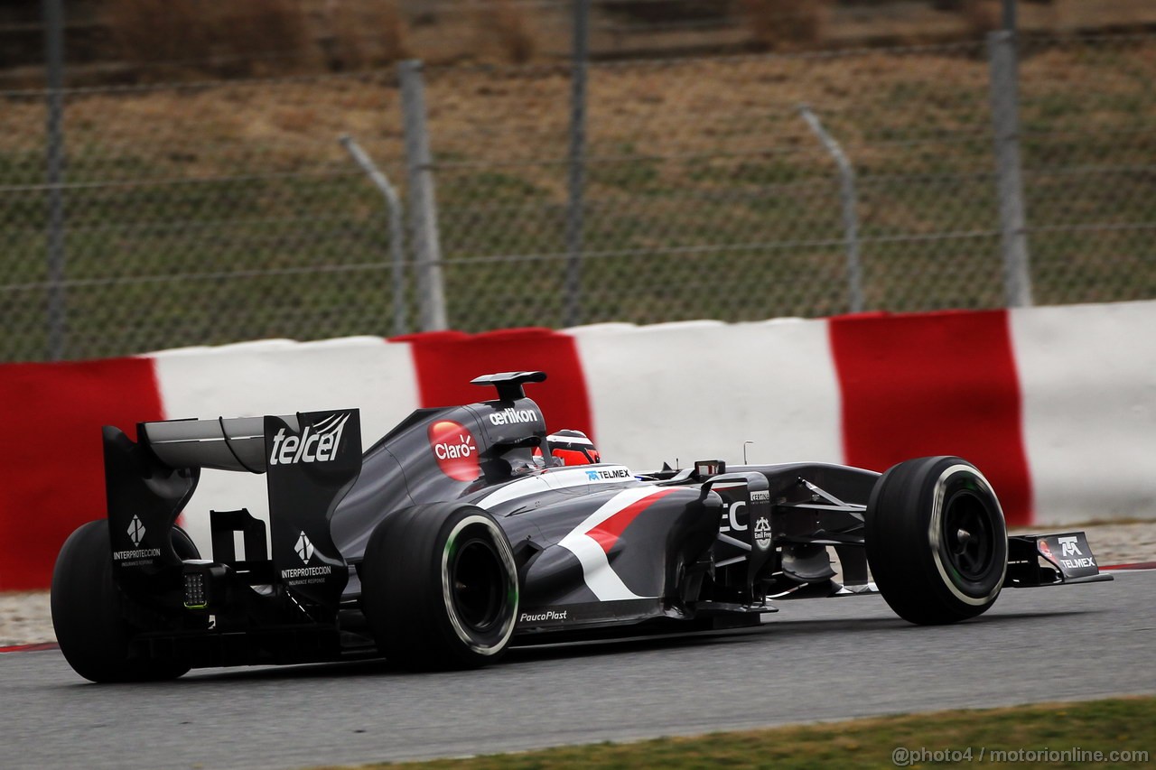 BARCELONA TEST MARZO 2013, Nico Hulkenberg (GER) Sauber C32.
01.03.2013. 