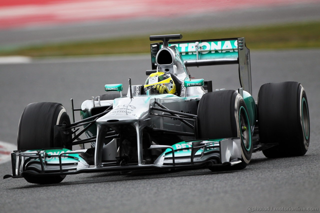 BARCELONA TEST MARZO 2013, Nico Rosberg (GER) Mercedes AMG F1 W04.
01.03.2013. 