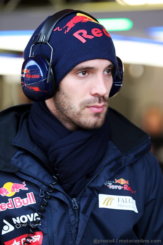 BARCELONA TEST MARZO 2013, Jean-Eric Vergne (FRA) Scuderia Toro Rosso.
01.03.2013. 