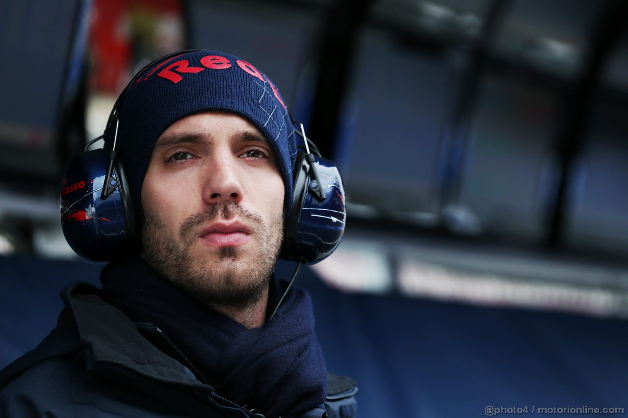 BARCELONA TEST MARZO 2013, Jean-Eric Vergne (FRA) Scuderia Toro Rosso.
01.03.2013. 