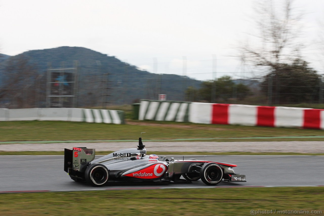 BARCELONA TEST MARZO 2013, Jenson Button (GBR) McLaren MP4-28.
01.03.2013. 