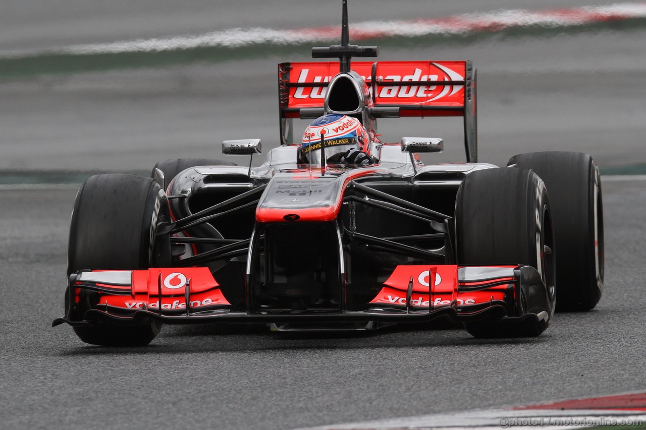 BARCELONA TEST MARZO 2013, Jenson Button (GBR) McLaren MP4-28.
01.03.2013. 