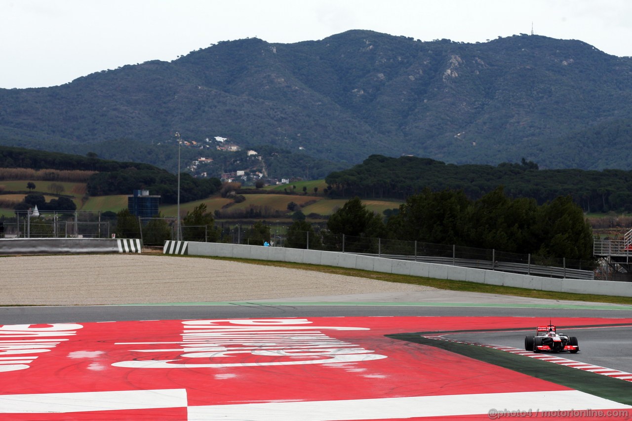 BARCELONA TEST MARZO 2013, Jenson Button (GBR) McLaren MP4-28.
01.03.2013. 