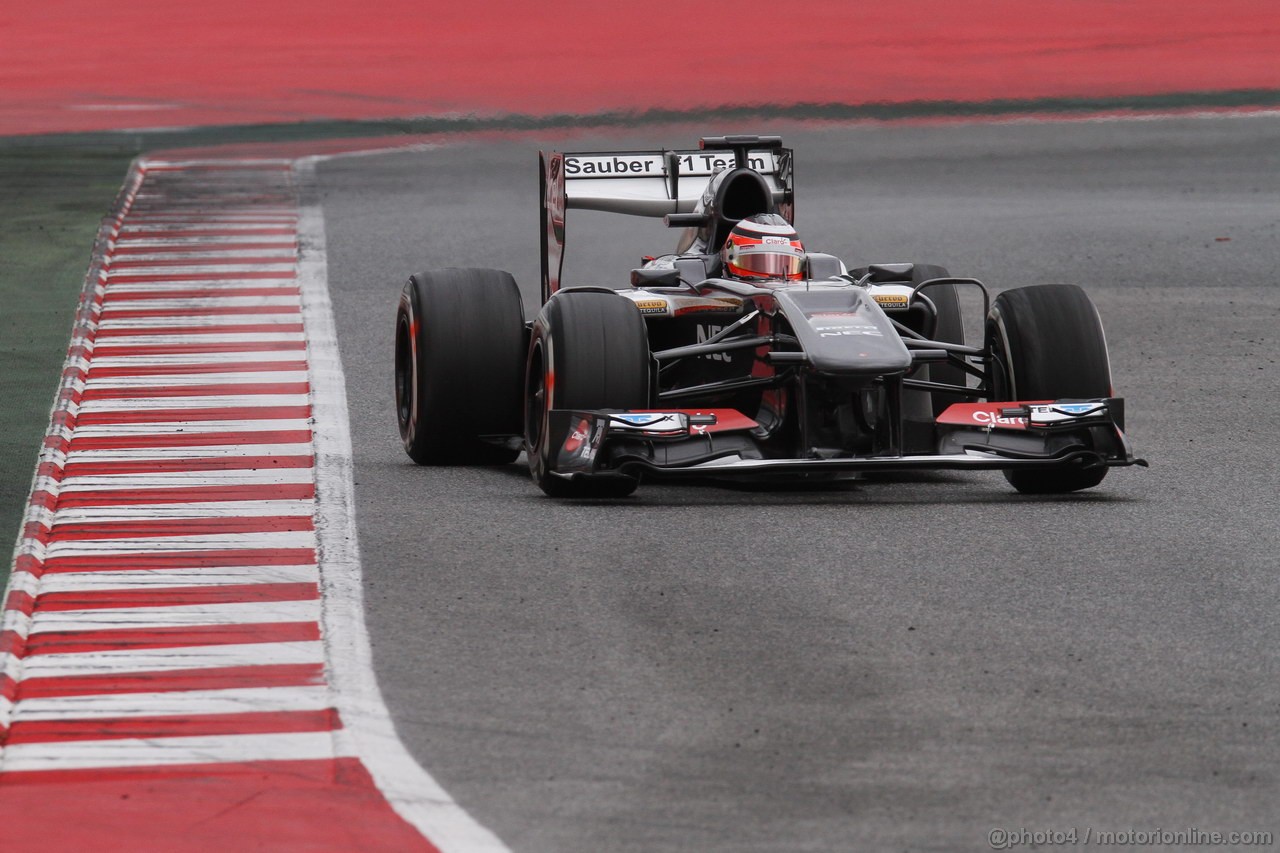 BARCELONA TEST MARZO 2013, Nico Hulkenberg (GER) Sauber C32.
01.03.2013. 