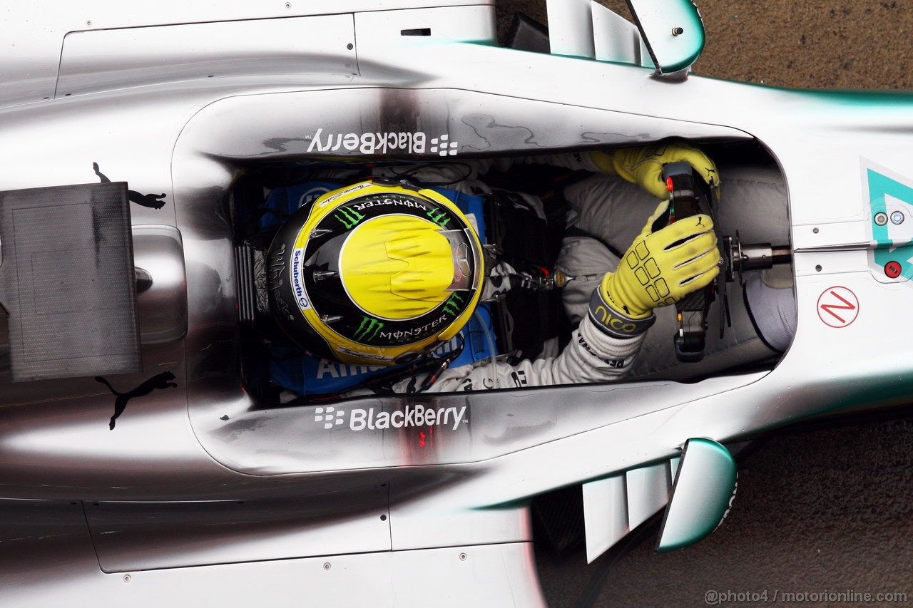 BARCELONA TEST MARZO 2013, Nico Rosberg (GER) Mercedes AMG F1 W04.
01.03.2013. 