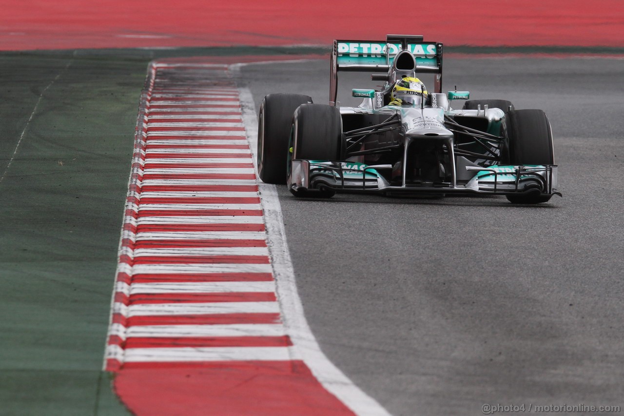 BARCELONA TEST MARZO 2013, Nico Rosberg (GER) Mercedes AMG F1 W04.
01.03.2013. 