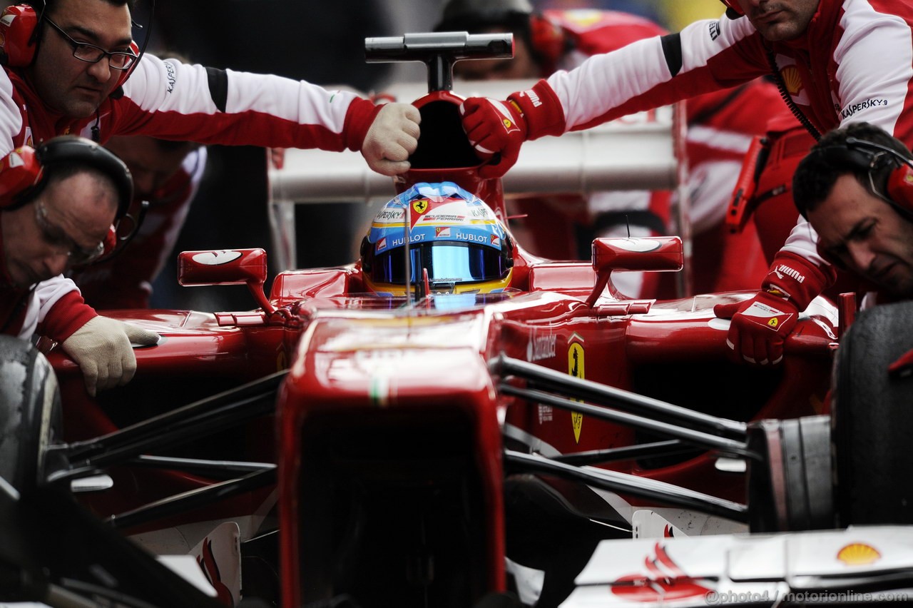 BARCELONA TEST MARZO 2013, Fernando Alonso (ESP) Ferrari F138.
01.03.2013. 