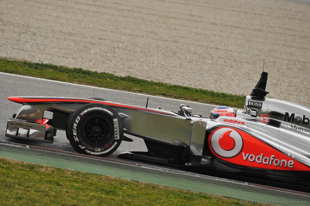 BARCELONA TEST MARZO 2013, Jenson Button (GBR) McLaren MP4-28.
01.03.2013. 