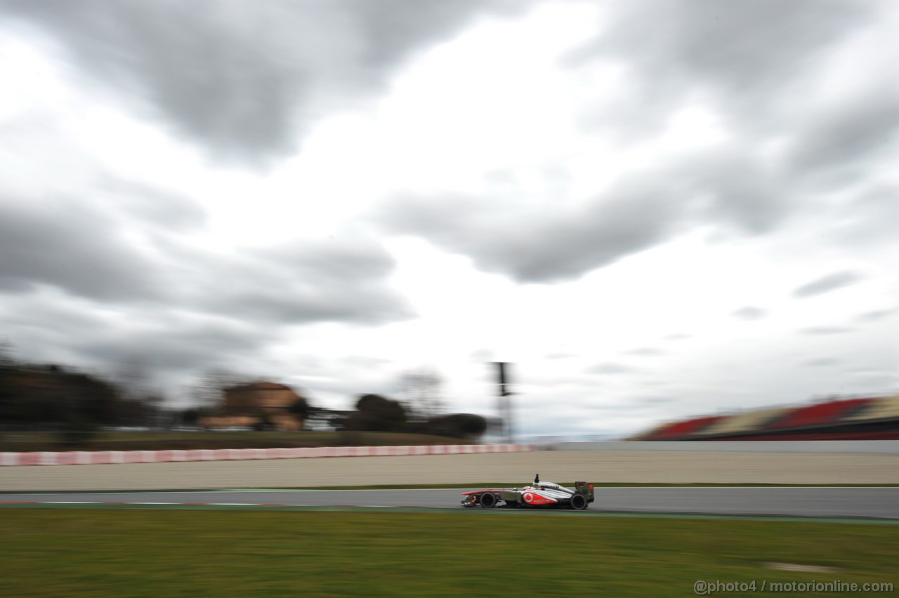 BARCELONA TEST MARZO 2013, Jenson Button (GBR) McLaren MP4-28.
01.03.2013. 