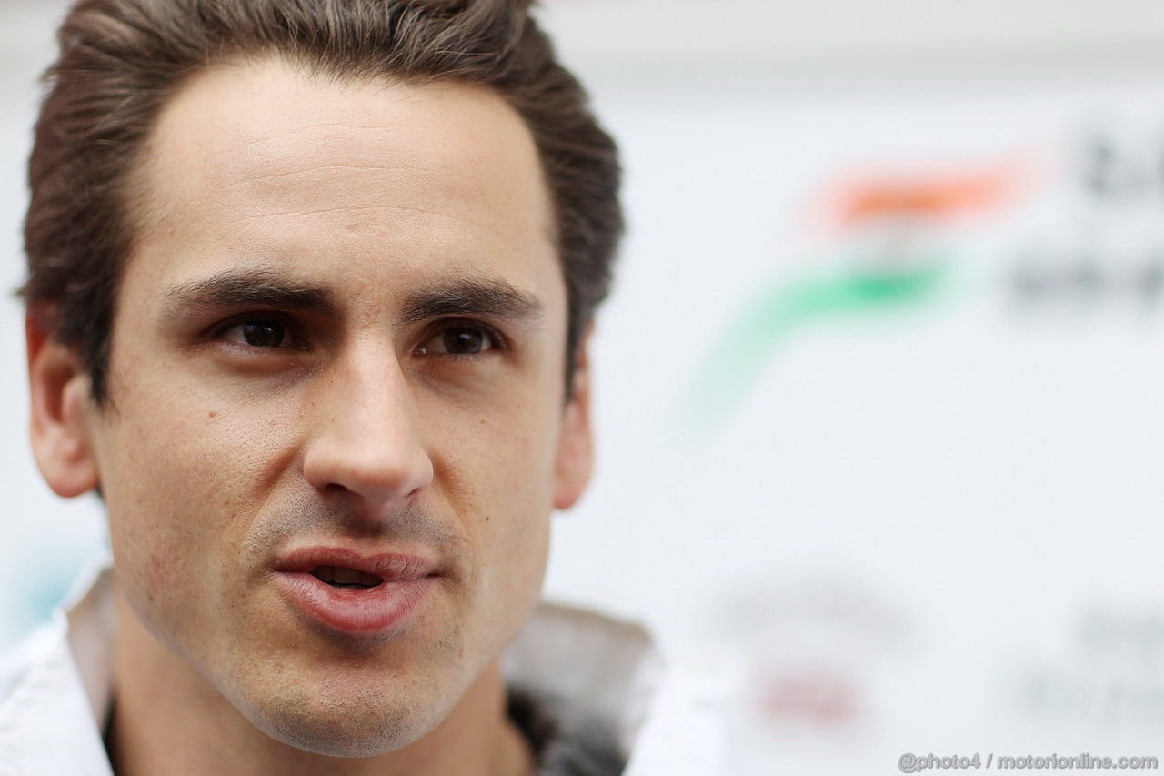 BARCELONA TEST MARZO 2013, Adrian Sutil (GER) Sahara Force India F1.
01.03.2013. 