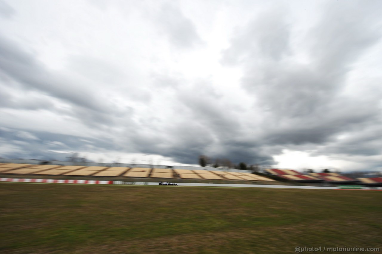 BARCELONA TEST MARZO 2013, Pastor Maldonado (VEN) Williams FW35.
01.03.2013. 