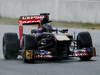 BARCELONA TEST MARZO 2013, Daniel Ricciardo (AUS) Scuderia Toro Rosso STR8 running a plain black helmet.
01.03.2013. 