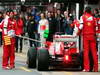 BARCELONA TEST MARZO 2013, Fernando Alonso (ESP) Ferrari F138 returns to the pits with something attached to the fuel nozzle.
01.03.2013. 