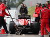 BARCELONA TEST MARZO 2013, Max Chilton (GBR) Marussia F1 Team MR02 in the pits.
01.03.2013. 