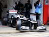 BARCELONA TEST MARZO 2013, Pastor Maldonado (VEN) Williams FW35 leaves the pits.
01.03.2013. 