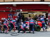 BARCELONA TEST MARZO 2013, Daniel Ricciardo (AUS) Scuderia Toro Rosso STR8 practices a pit stop.
01.03.2013.