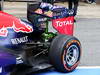 BARCELONA TEST MARZO 2013, Sebastian Vettel (GER) Red Bull Racing RB9 running flow-vis paint on the rear wing e rear diffuser.
01.03.2013. 
