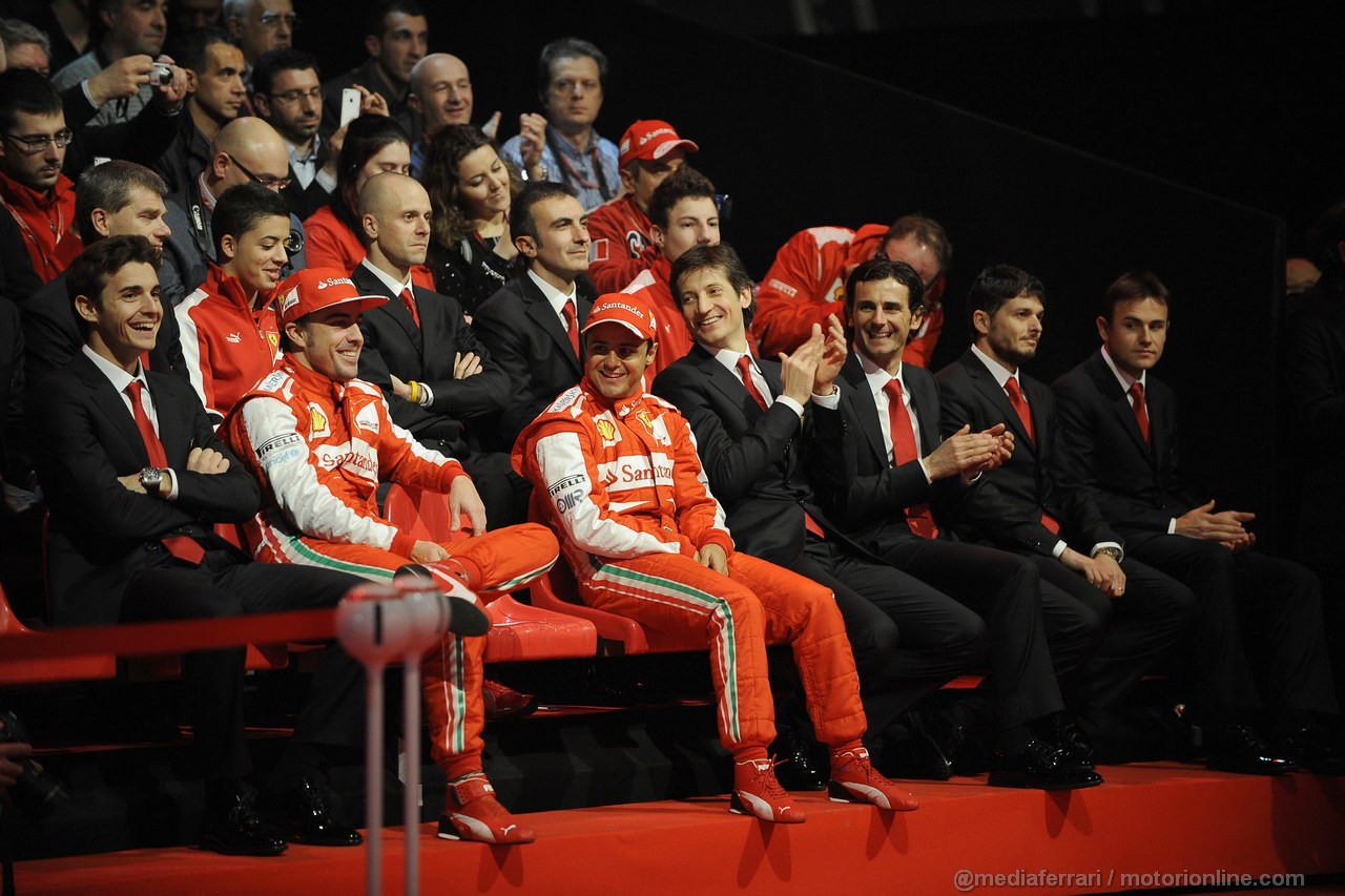 FERRARI F138, FIORANO 01/02/2013 - PRESENTAZIONE FERRARI F138 - 
 FOTO STUDIO COLOMBO 