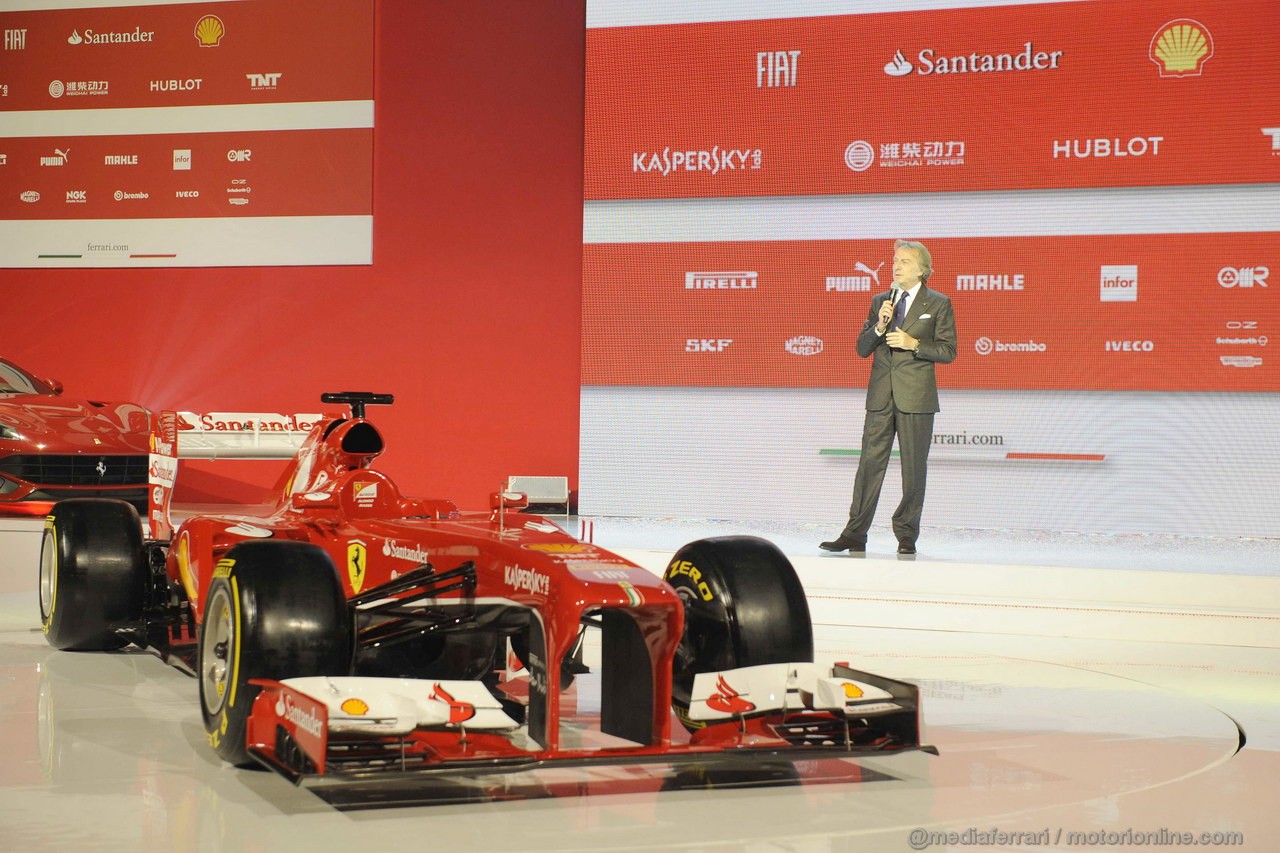 FERRARI F138, FIORANO 01/02/2013 - PRESENTAZIONE FERRARI F138 - 
 FOTO STUDIO COLOMBO 