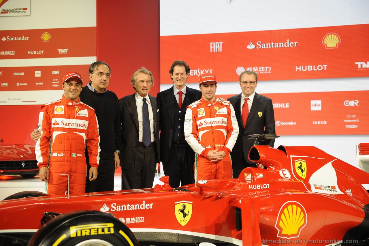 FERRARI F138, FIORANO 01/02/2013 - PRESENTAZIONE FERRARI F138 - 
 FOTO STUDIO COLOMBO 