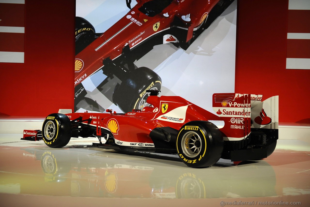FERRARI F138, FIORANO 01/02/2013 - PRESENTAZIONE FERRARI F138 - 
 FOTO STUDIO COLOMBO 