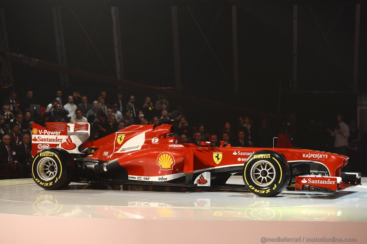 FERRARI F138, FIORANO 01/02/2013 - PRESENTAZIONE FERRARI F138 - 
 FOTO STUDIO COLOMBO 