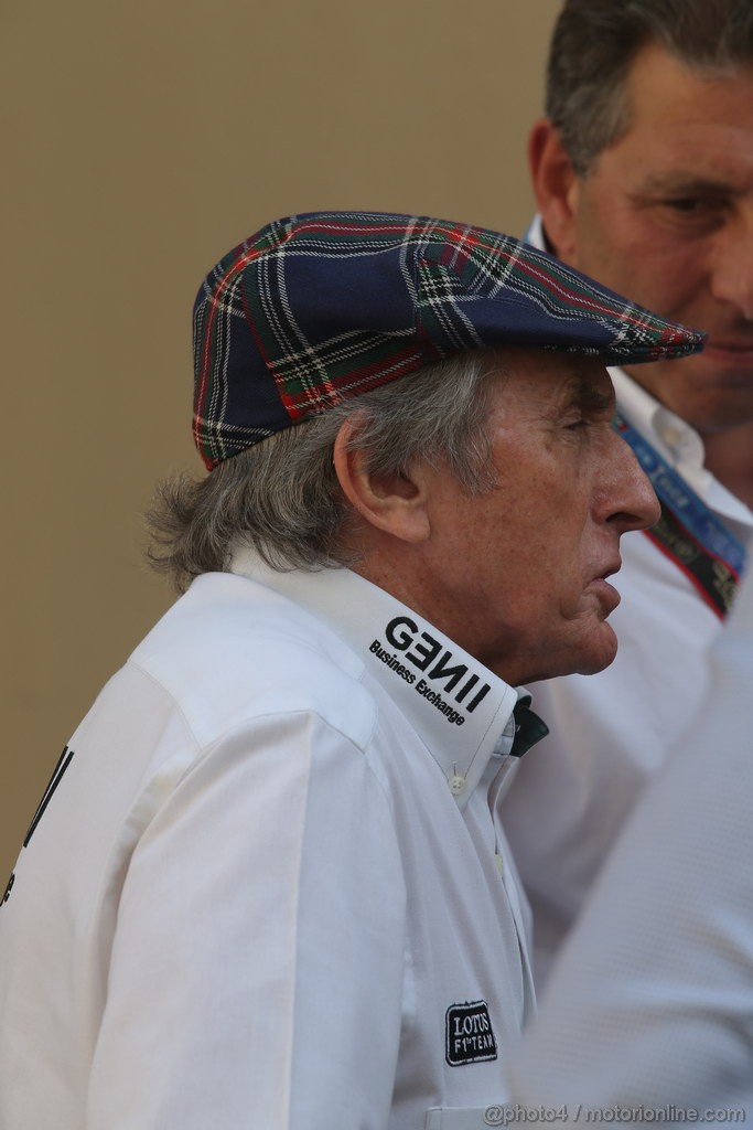 GP ABU DHABI, 03.11.2013- Sir Jackie Stewart (GBR) 