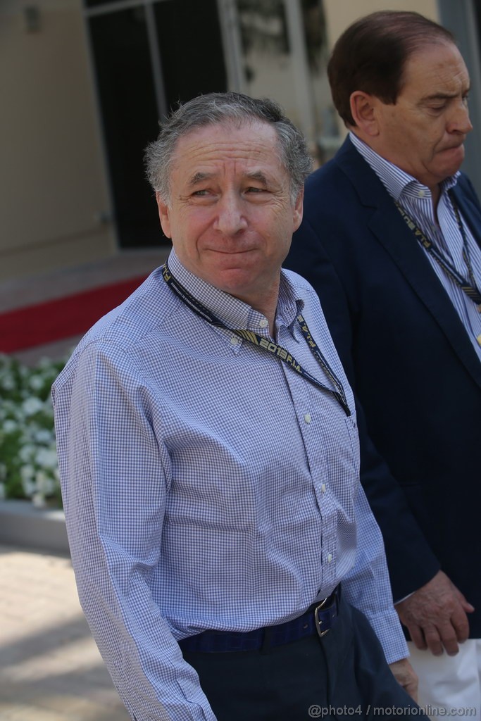 GP ABU DHABI, 03.11.2013- Jean Todt (FRA), President FIA 